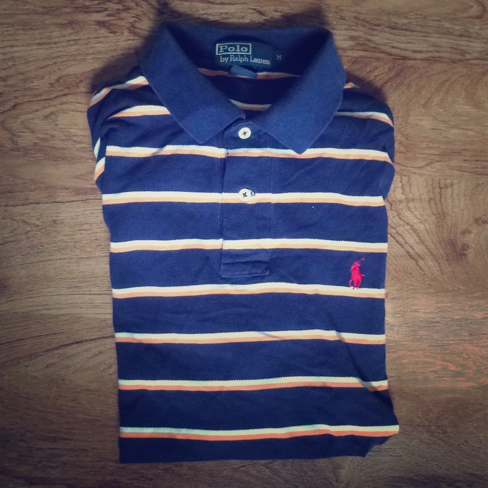 Navy Collared Shirt